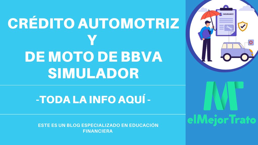 Simulador de Crédito automotriz y de moto de BBVA - Tipos